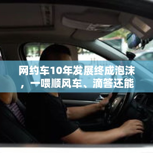 网约车10年发展终成泡沫，一喂顺风车、滴答还能走下去吗？，杭州：网约车司机陪聊陪喝开导，小伙放弃轻生念头, 你怎么看？