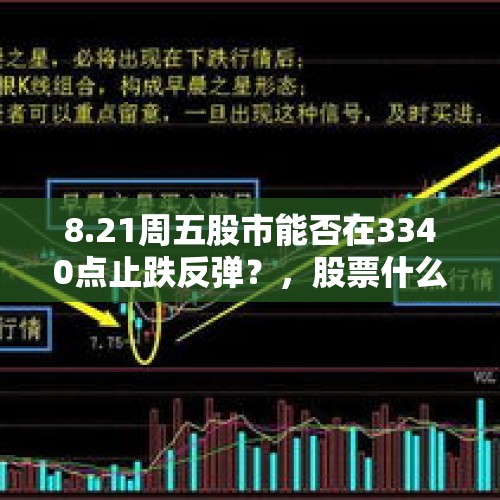 8.21周五股市能否在3340点止跌反弹？，股票什么情况下才是崩盘？