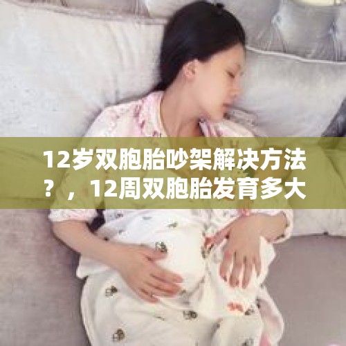 12岁双胞胎吵架解决方法？，12周双胞胎发育多大了呢？我感觉肚子很明显了，要做什么检查？