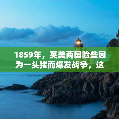 1859年，英美两国险些因为一头猪而爆发战争，这究竟是怎么回事？，中国这一票投给非洲