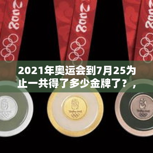 2021年奥运会到7月25为止一共得了多少金牌了？，盛李豪获得过哪些荣誉？