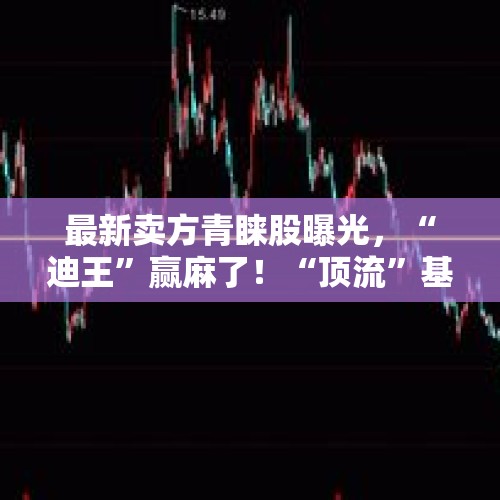 最新卖方青睐股曝光，“迪王”赢麻了！“顶流”基金隐形重仓股曝光，定制家居龙头斩获机构最多关注