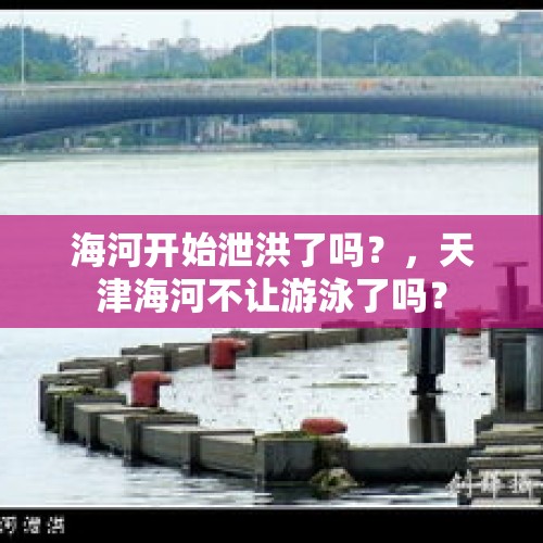 海河开始泄洪了吗？，天津海河不让游泳了吗？