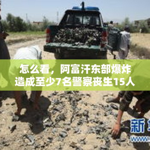 怎么看，阿富汗东部爆炸造成至少7名警察丧生15人受伤的事情？，黎巴嫩爆炸怎么回事，是恐怖袭击吗？