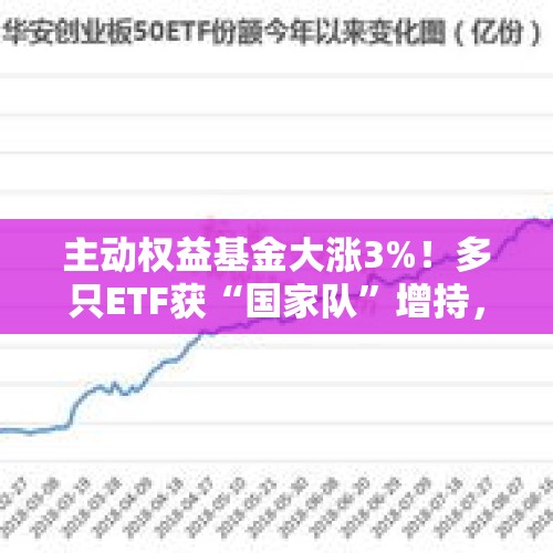 主动权益基金大涨3%！多只ETF获“国家队”增持，还有哪些投资机会