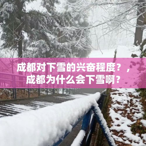 成都对下雪的兴奋程度？，成都为什么会下雪啊？