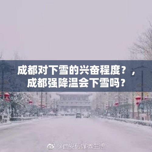 成都对下雪的兴奋程度？，成都强降温会下雪吗？