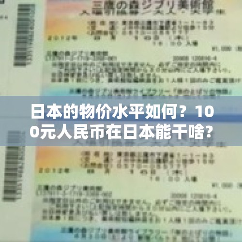 日本的物价水平如何？100元人民币在日本能干啥？，日本3000种食品涨价