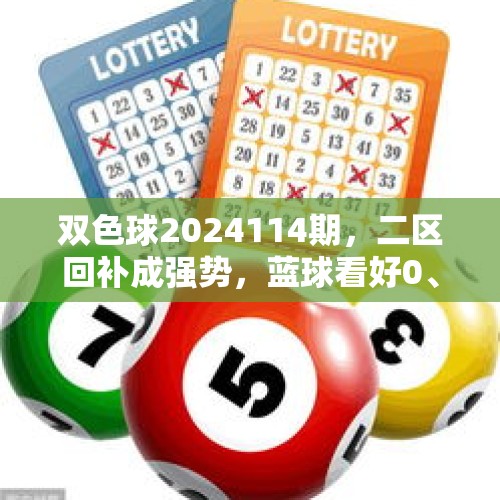 双色球2024114期，二区回补成强势，蓝球看好0、1路