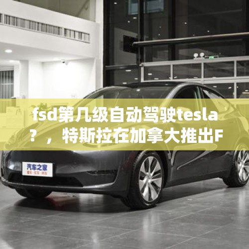 fsd第几级自动驾驶tesla？，特斯拉在加拿大推出FSD Beta！下一个会是中国吗？