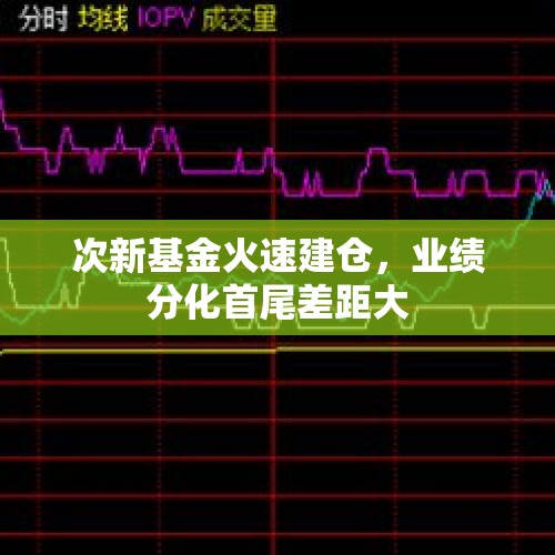 次新基金火速建仓，业绩分化首尾差距大