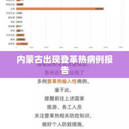 内蒙古出现登革热病例报告