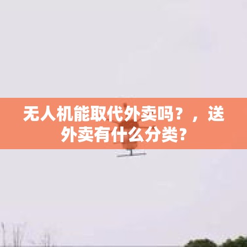 无人机能取代外卖吗？，送外卖有什么分类？