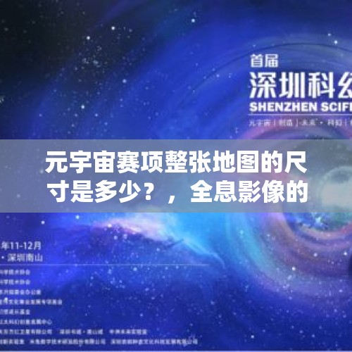 元宇宙赛项整张地图的尺寸是多少？，全息影像的地图有哪些？