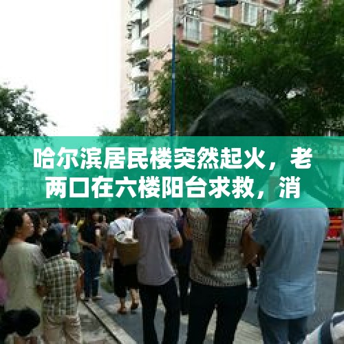 哈尔滨居民楼突然起火，老两口在六楼阳台求救，消防员冲进火海救人, 你怎么看？，复华小区封闭了吗？