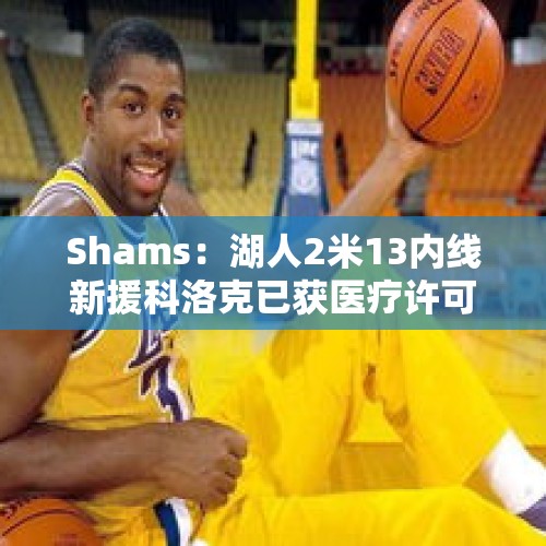 Shams：湖人2米13内线新援科洛克已获医疗许可 可进行篮球活动！