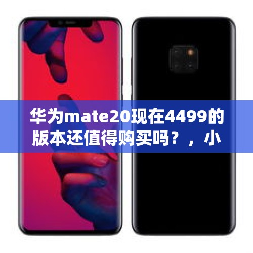 华为mate20现在4499的版本还值得购买吗？，小米15起售价4499元