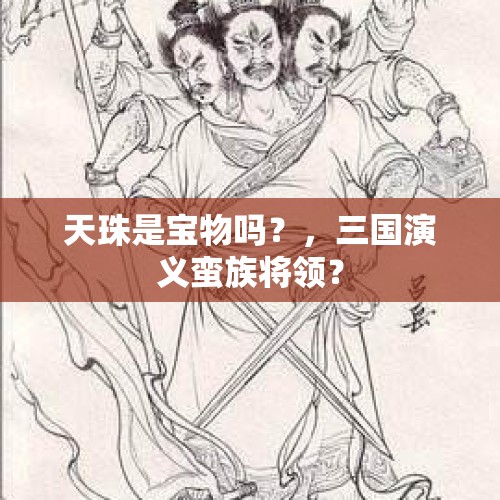 天珠是宝物吗？，三国演义蛮族将领？