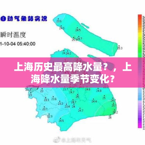 上海历史最高降水量？，上海降水量季节变化？