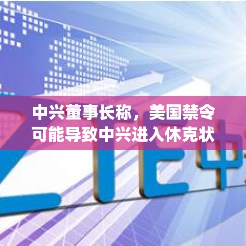 中兴董事长称，美国禁令可能导致中兴进入休克状态，留给中兴还有多长时间？，googiepiay是什么系统？