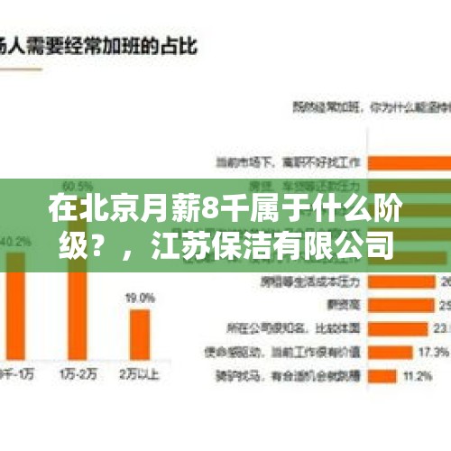 在北京月薪8千属于什么阶级？，江苏保洁有限公司待遇？