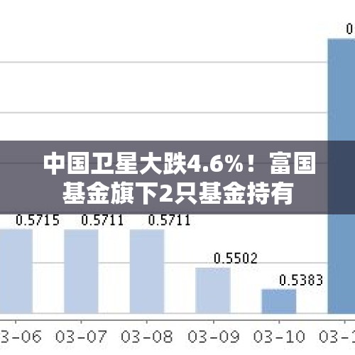 中国卫星大跌4.6%！富国基金旗下2只基金持有