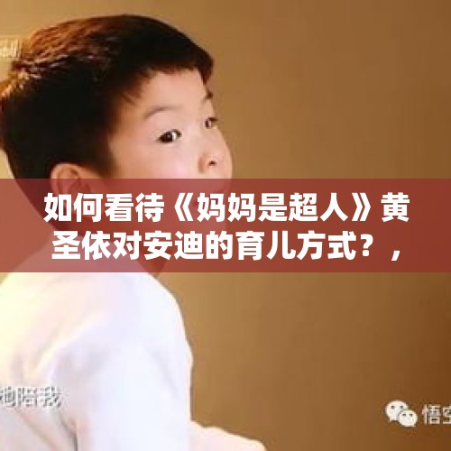 如何看待《妈妈是超人》黄圣依对安迪的育儿方式？，什么是孩子的“世面”？这个“世面”要怎么见？