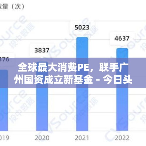 全球最大消费PE，联手广州国资成立新基金 - 今日头条