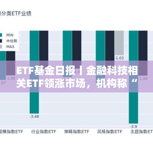 ETF基金日报丨金融科技相关ETF领涨市场，机构称“中国资产”交易活跃度显著回升 - 今日头条