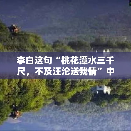 李白这句“桃花潭水三千尺，不及汪沦送我情”中的“汪沦”，到底是什么人？，功夫巨星赵文卓饰演过哪些经典的荧幕角色？