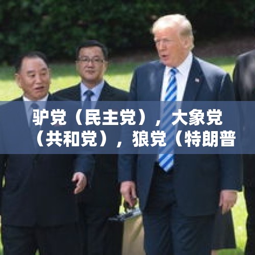 驴党（民主党），大象党（共和党），狼党（特朗普党），谁会在2024年大选中胜选？，特朗普宣布胜选