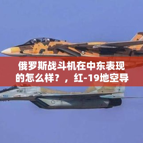 俄罗斯战斗机在中东表现的怎么样？，红-19地空导弹亮相