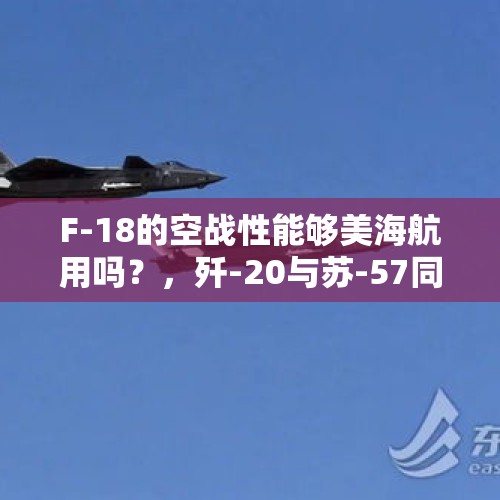 F-18的空战性能够美海航用吗？，歼-20与苏-57同框