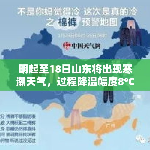 明起至18日山东将出现寒潮天气，过程降温幅度8℃～10℃ - 今日头条