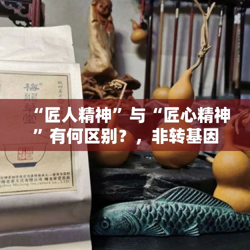 “匠人精神”与“匠心精神”有何区别？，非转基因食用油的品牌？