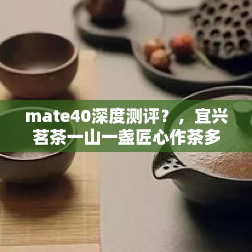 mate40深度测评？，宜兴茗茶一山一盏匠心作茶多少钱一盒？