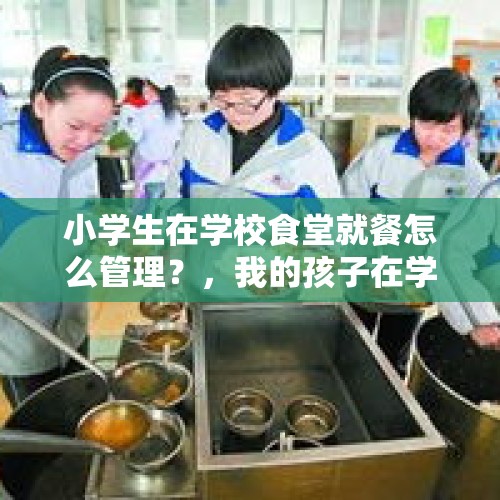 小学生在学校食堂就餐怎么管理？，我的孩子在学校无意撞破了块玻璃，学校找我们赔偿，如何处理？