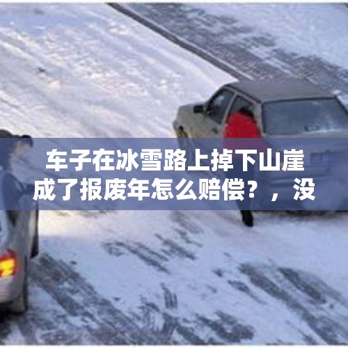 车子在冰雪路上掉下山崖成了报废年怎么赔偿？，没有公共交通的道路上遇到同村老人捎他一程出交通事故要赔偿吗？