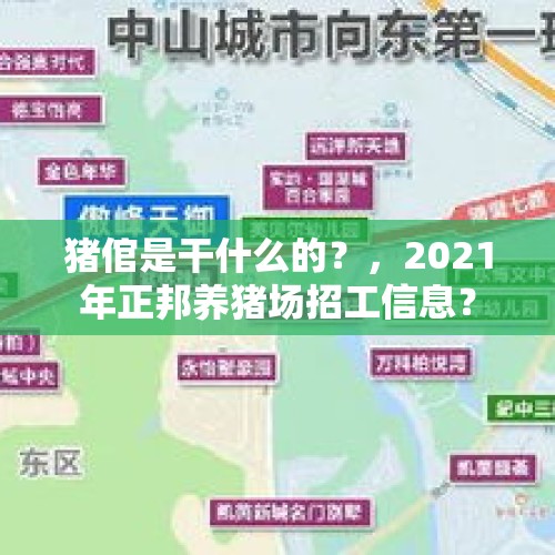 猪倌是干什么的？，2021年正邦养猪场招工信息？