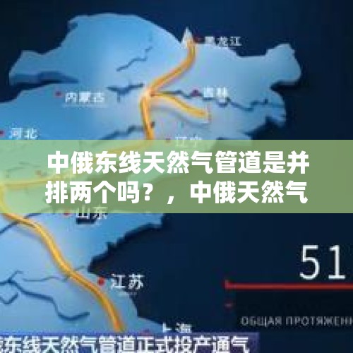 中俄东线天然气管道是并排两个吗？，中俄天然气东线山东段具体路线？