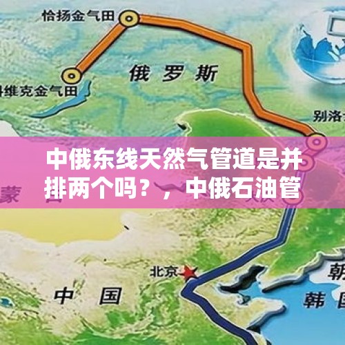 中俄东线天然气管道是并排两个吗？，中俄石油管道有几条？