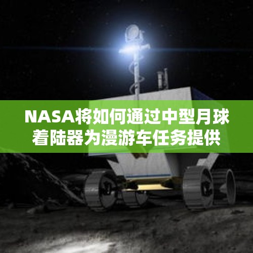 NASA将如何通过中型月球着陆器为漫游车任务提供支持？，哪家私营航天公司将率先帮助NASA运送重返月球所需的机器人？